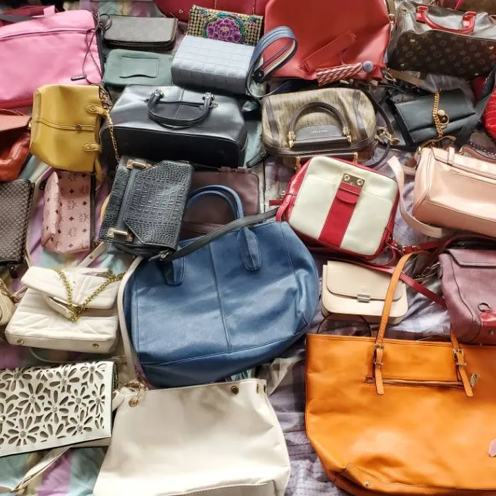 Thrift-mochilas escolares de segunda mano para mujeres, bolsos de segunda mano, de segunda mano, Clase a