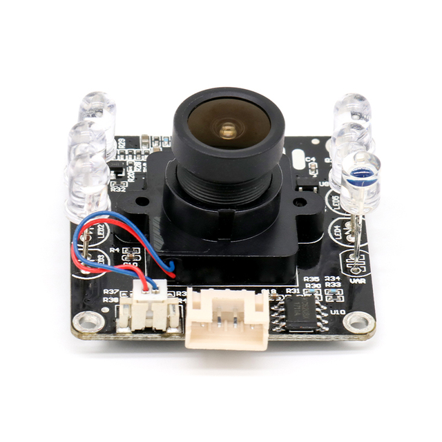 Hampo Custom 003-0606 2MP HD USB Camera Module IR Cut Night Vision 96dB Wide Dynamic Range Fixed Focus Plug Play Car Dash Cam