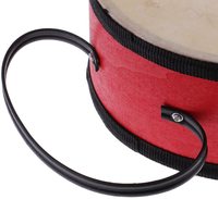 Gelsonlab HS-HD10-4 Instrument de Musique à Percussion Rythme Bande Indien Tambour avec Maillets