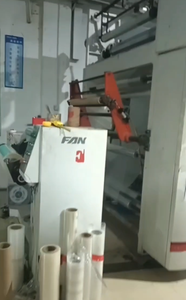 Gebruikt industrieel machinesysteem 1050 mm 9-kleuren automatische boog rotogravure printmachine Bopp film rotogravure-pvc-rol-printmachine - Product Image 3