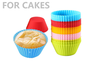 Hot-selling Silicone 6 Slot Baking Mold Cake Baking <strong>Pans</strong> Cupcake <strong>Liners</strong> for Cake Making - Product Image 4