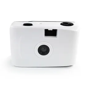 모조리 그린 인스턴트 카메라-Beestar 순수한 흰색 고정 초점 수동 빈티지 미니 35mm 필름 카메라 인스턴트 카메라