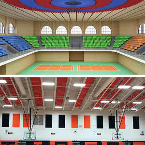 <span class=keywords><strong>Plaque</strong></span> de déflecteur acoustique en métal suspendue de haute qualité et déflecteurs de <span class=keywords><strong>bruit</strong></span> pour plafond insonorisé - Product Image 6