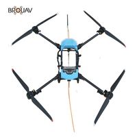 Drone de nettoyage haute pression pour bâtiments/tuiles/fenêtres/panneaux solaires de 100 m de hauteur