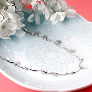 Magnifique collier avec pendentif personnalisé en or pour femmes, collier étoile en acier inoxydable doré - Product Image 3