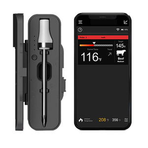Ultra-Thin Newest <strong>Wireless</strong> BBQ Thermometer Remote-<strong>Controlled</strong> Oven Rotisserie Smoker Baking OEM/ODM <strong>Temperature</strong> Instruments - Product Image 1
