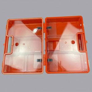Estuche rígido de plástico Caja de primeros auxilios Fábrica Médico Botiquín de primeros auxilios Caja vacía de primeros auxilios para el hogar Viajes al aire libre - Product Image 5