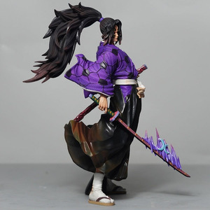 Menglin 24CM Figura de PVC de Anime/<span class=keywords><strong>Manga</strong></span> Demon Slayer: <span class=keywords><strong>Kimetsu</strong></span> no Yaiba, Versión de Pie Figura de Kokushibo con Katana, Estatua Decorativa para el Hogar, Regalo - Product Image 4