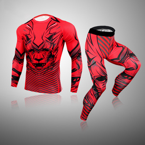 Hiver Top Qualité Nouveau Sous-Vêtements Thermiques Hommes Ensembles de Sous-Vêtements 3D Spartan Compression Ski Sweat Séchage Rapide Hommes Vêtements Thermiques - Product Image 6