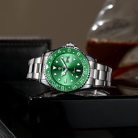 Jam Tangan Pria Gohuos 58835 Original Baru, Bahan Stainless Steel, Tahan Air, Mewah, Quartz, Bisnis, Tampilan Tanggal