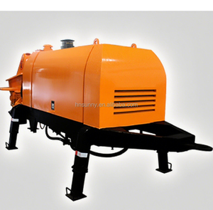 Nouvelle pompe à béton mobile sur remorque, alimentée à l'essence, Sunny, <span class=keywords><strong>pour</strong></span> le nivellement des sols, portée verticale de 70 m, portée horizontale de 300 m, productivité de 30 m/h - Product Image 6