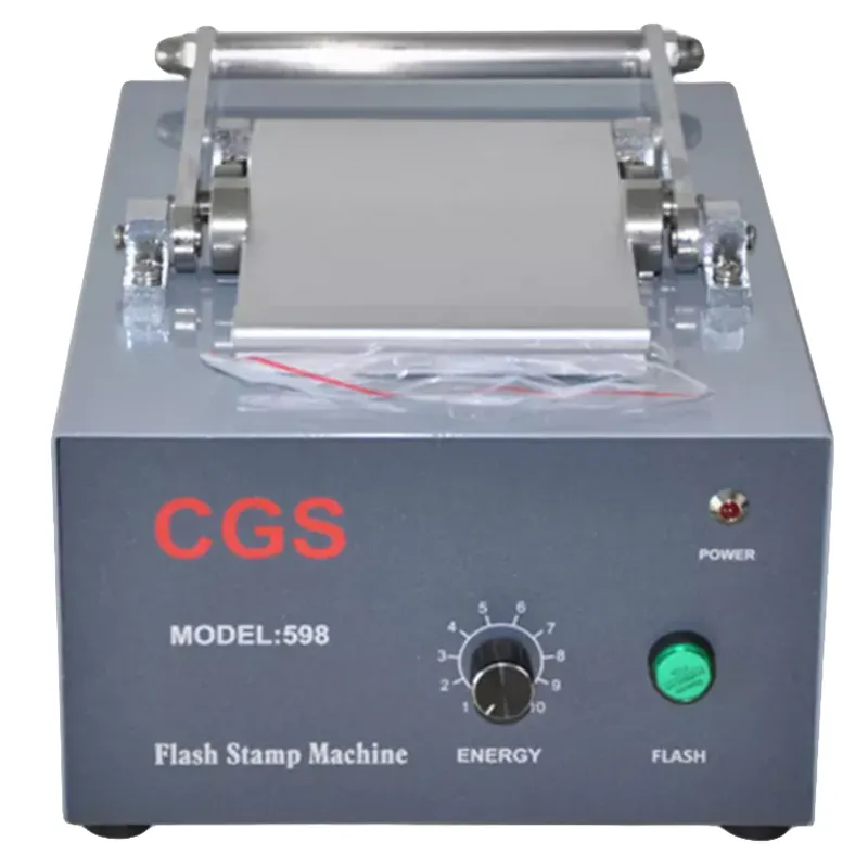 CGS-598 프레스 막대 유형 플래시 스탬프 사진 기계 스탬프 기계