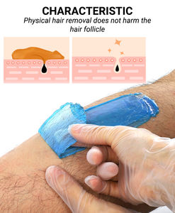 Toptan 1kg sert balmumu fasulye epilasyon şerit-ücretsiz ağda boncuk Aloe Vera <span class=keywords><strong>Azulene</strong></span> kokusu ile ağrısız kullanım için - Product Image 2