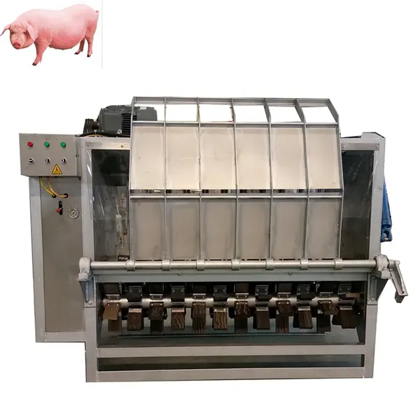Toàn bộ lợn scalder dehairer kết hợp mở rộng lợn dehair Máy thịt lợn máy móc chế biến thịt Lò mổ thiết bị Lò mổ