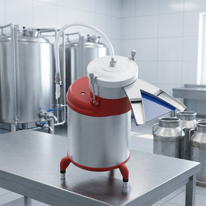 Séparateur de crème électrique en acier inoxydable MEI, 1000 litres/heure, haute performance, 50 Hz, garantie 1 an, pour usage commercial et agricole - Product Image 1