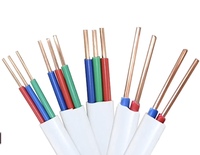 JINDE BVVB Niederspannungs-Flachkupferkabel 2/3-adrig 1,5-10mm PVC-isoliert Ummantelt CE ROHS für Industrie und Haushaltsgeräte