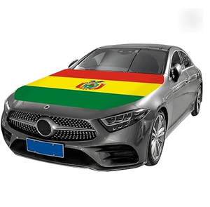 Vente en gros de housses de capot de <span class=keywords><strong>voiture</strong></span> personnalisées de haute qualité avec drapeau de Vanuatu, en tissu élastique, lavables, drapeaux de capot de <span class=keywords><strong>voiture</strong></span> - Product Image 3