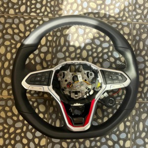 <span class=keywords><strong>Volante</strong></span> Deportivo Personalizado de Fibra de Carbono Forjado Mate para Volkswagen VW <span class=keywords><strong>MK7</strong></span> MK6 MK8 Golf8 Golf7 Golf6 R <span class=keywords><strong>GTI</strong></span> - Product Image 4
