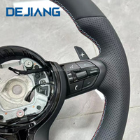 Volant en cuir chauffant à vibrations ACC pour BMW F10 F30 F32 F15 F36 F01 F20 F22 F25 F31 F32 M3 X1 X3 X5 Modifié Amélioré
