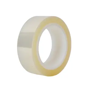 PET Transparent High Temperature Tape Used For Electroplated Baking Varnish PCB Silicon Tape