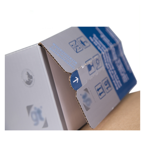 <span class=keywords><strong>Cartuchos</strong></span> de tóner corrugado Kraft coloridos con patrón de tamaño personalizado al por mayor, cajas de embalaje de envío - Product Image 5