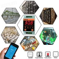 Sensor de Temperatura WIFI Tuya Smart Life, Controlador de Relé para Caldera, Interruptor Remoto, Termómetro, Alarma, Termostato, Cable de 2m, 10A