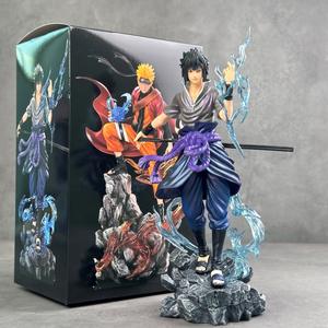 Dessin animé Cool japonais Anime <span class=keywords><strong>Ninja</strong></span> figurines de haute qualité Durable décoration de bureau enfants 3D jouets figurines d'action en gros - Product Image 5
