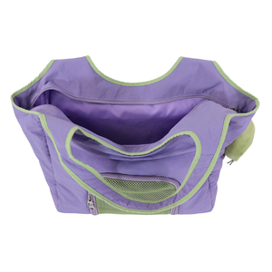 Premium Purple Waterproof Pet Carrier, Lightweight Breathable Travel <b>Bag</b>, Stain-Resistant Stylish <b>Tote</b> for <b>Cats</b> Dogs - Product Image 5