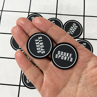 Patchs thermocollants en silicone surélevé lavables pour vêtements, logo 3D, autocollant de transfert en vinyle, impression personnalisée pour T-shirt, mode