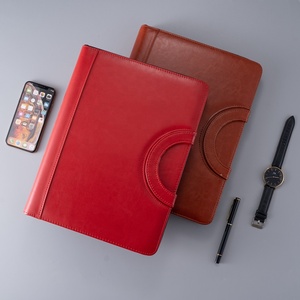 Bìa Đựng Hồ Sơ Có Khóa Kéo, Bìa Đựng Hồ Sơ Bằng Da A4 Có Khóa Kéo, Bìa Đựng Hồ Sơ Bằng Da Có Khóa Kéo A4 Có Tay Cầm - Product Image 3