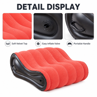 Canapé gonflable moderne, durable, léger, écologique, portable, pliable, pour voyages, lit d'appoint, fauteuil pour couples, chambre à coucher extérieure
