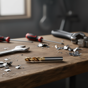 Foret hélicoïdal HSS-Co 8,73 mm, revêtement TiN, auto-centrant, multi-usage - Product Image 3