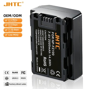 Batterie NP-FZ100 <span class=keywords><strong>NPFZ100</strong></span> NP FZ100 pour Sony A7III A7RIII A7RIV A7C A9 A6600 A1 ZV-E1 2280mAh Rechargeable de remplacement - Product Image 1