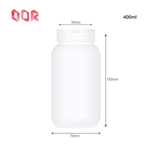 Customized White Capsule <b>Bottle</b> Pharmaceutical Packaging HDPE Plastic Capsule For Health Products Medicine Pill With Screw Cap - Product Image 3