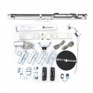 <span class=keywords><strong>Porte</strong></span> coulissante automatique en aluminium à double ouverture <span class=keywords><strong>de</strong></span> conception moderne avec moteur AC pour garages et supermarchés – Vente en gros - Product Image 1