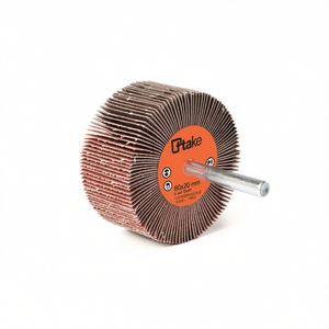 Ttake Abrasive Flap <b>Wheel</b> 80x20 Mm 6 Mm Shaft Corundum <b>Grinding</b> <b>Wheel</b> - Product Image 2