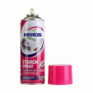 650ml aerosol household ironing starch spray clothes ironing spray starch for home care