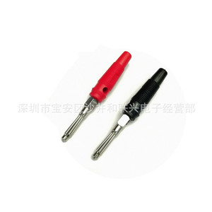 ขั้วต่อสายไฟแบบกล้วยทองแดง 4 มม. ชุบนิกเกิล สำหรับการทดสอบกระแสไฟสูง - Product Image 5