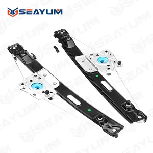 Seayum - Regulador de janela elétrica traseira esquerda direita para BM-W 3' E90 E91 323i 325i 325xi 328i 330xi 51357140589 51357140590