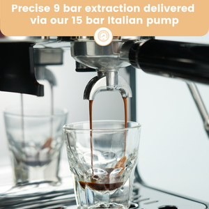 PANCERKA - Cafetera Espresso Semiautomática Profesional de 20 Bares, Cafetera Manual de Granos a Taza, de Plástico para el Hogar - Product Image 1