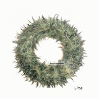 Floral Blue Garland Feather Weihnachts kranz für Home Door Wand fenster Hochzeits feier Halloween Thanksgiving Herbst Herbst Dekor