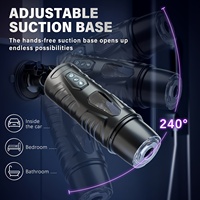 Freihändige Masturbationsmaschine für Männer – Automatische Penisstimulation mit drehbarem Masturbationsbecher und Handyhalter