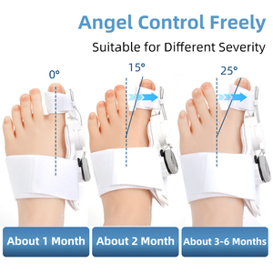 Corrector de juanetes de férula de <span class=keywords><strong>dedo</strong></span> gordo ajustable para mujeres y hombres Corrector de juanetes de corrección de Hallux Valgus - Product Image 5