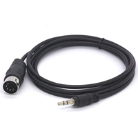5-poliges Din-Stecker auf 3,5-mm-Stereo-Stecker Profession elles Audio kabel für Computer, MP3/MP4, Stereoanlagen