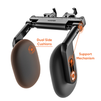 Oreiller d'appui-tête de voiture réglable avec support de téléphone 3-en-1 oreillers de repos de soutien de cou fonction imperméable pour dormir