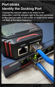 Yeni optik ürünler profesyonel sıcak satış NF-8209S RJ45 <span class=keywords><strong>Cat6a</strong></span> Lan ağ tel kablo test cihazları - Product Image 4