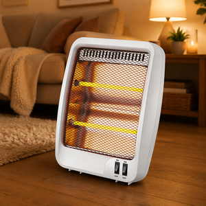 Stufa al Quarzo Elettrica Portatile di Alta Qualità 800W con Protezione Antiribaltamento e Ventilazione per Uso Domestico 220V - Product Image 5