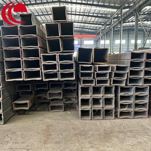 Q235 hafif çelik profil ASTM A500 galvanizli 6m kare içi boş bölüm demir boru çelik içi boş kare çubuk için yapı borusu - Product Image 3