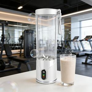 Licuadora Inalámbrica Recargable por USB, Compatible con Automóviles, de Alta Resistencia, Libre de BPA, a Prueba de Fugas, 2000 mAh, con un Solo Botón, 550 ml, 6 Cuchillas SUS304 - Product Image 4