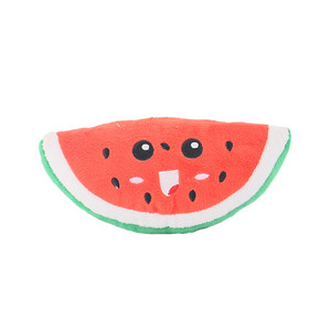 Jouets en peluche pour chien D KING, écologiques, adorables, en forme de fruits et légumes, pêche, avec sonnette - Product Image 5